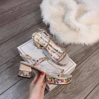 (MẪU MỚI FORM ĐẸP) Xuồng Gc hồ ngọc hà đính đá 7 màu siêu sang, hàng cao cấp