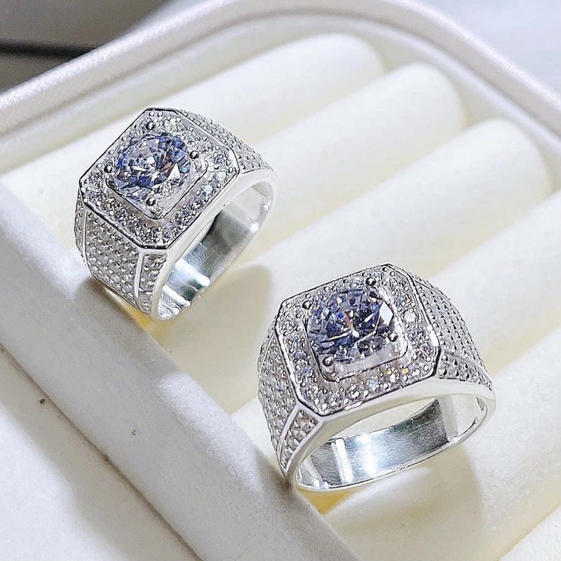 Nhẫn nam bạc ta siêu hot , giá sập sàn - Vàng bạc Khải Khải