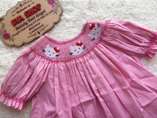 Đầm smock cao cấp