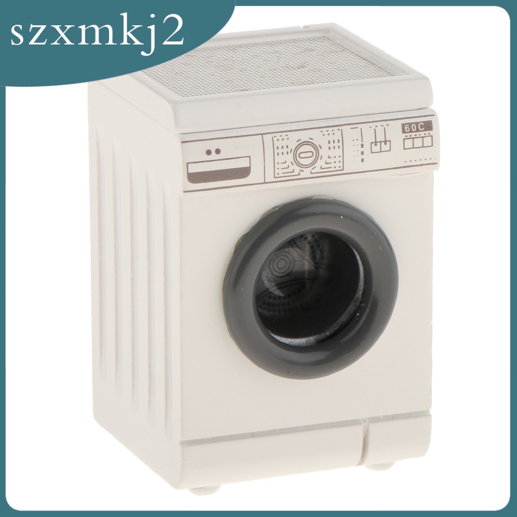 [szxmkj2] Máy Giặt Đồ Chơi Búp Bê Cỡ 1 / 12