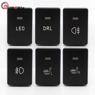Công tắc sưởi ấm đèn pha led cho xe hơi toyota prado land cruiser 2007 -2020