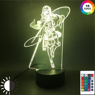 Đèn LED chiếu hình Attack on Titan độc đáo