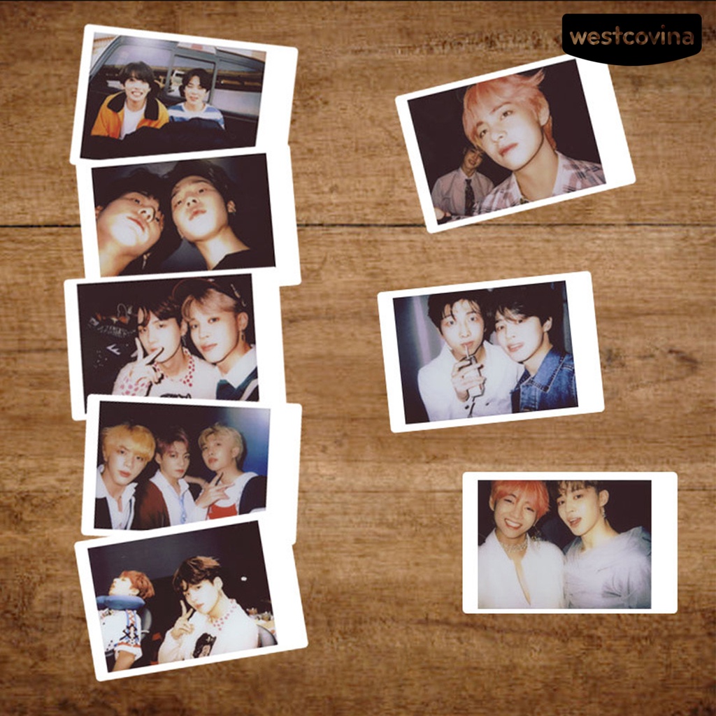 [Hot]✍Set 7/8 Tấm Thẻ In Hình Các Thành Viên Nhóm BTS