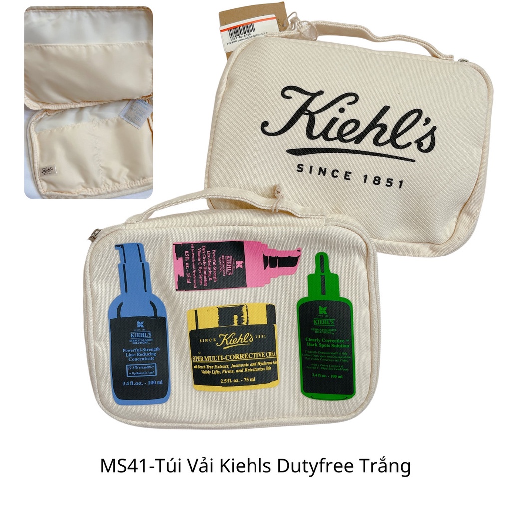 Túi Vải Kiiehl's Dutyfree Trắng - MS41