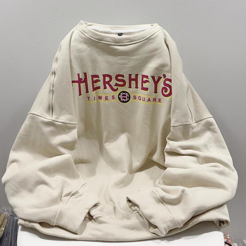 ÁO SWEATER NỈ BÔNG HERSHEY