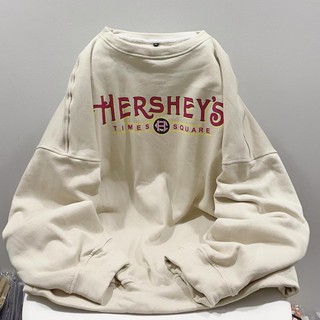 Áo sweater nỉ bông hershey