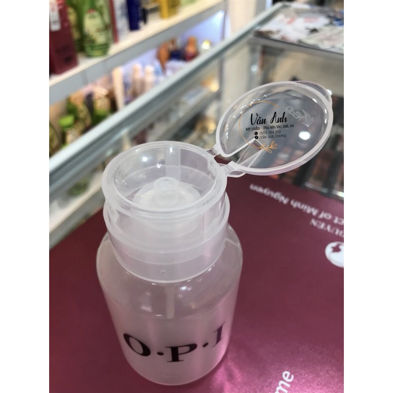 Bình OPI 250ml đựng axiton cao cấp