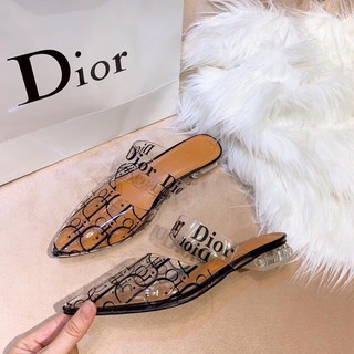 ( ảnh thật ) Giày sục quai trong D.i.o.r