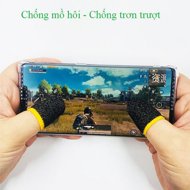 Găng tay cảm ứng chơi game Mobile - Nói KHÔNG với mồ hôi tay, trơn trượt khi chơi game