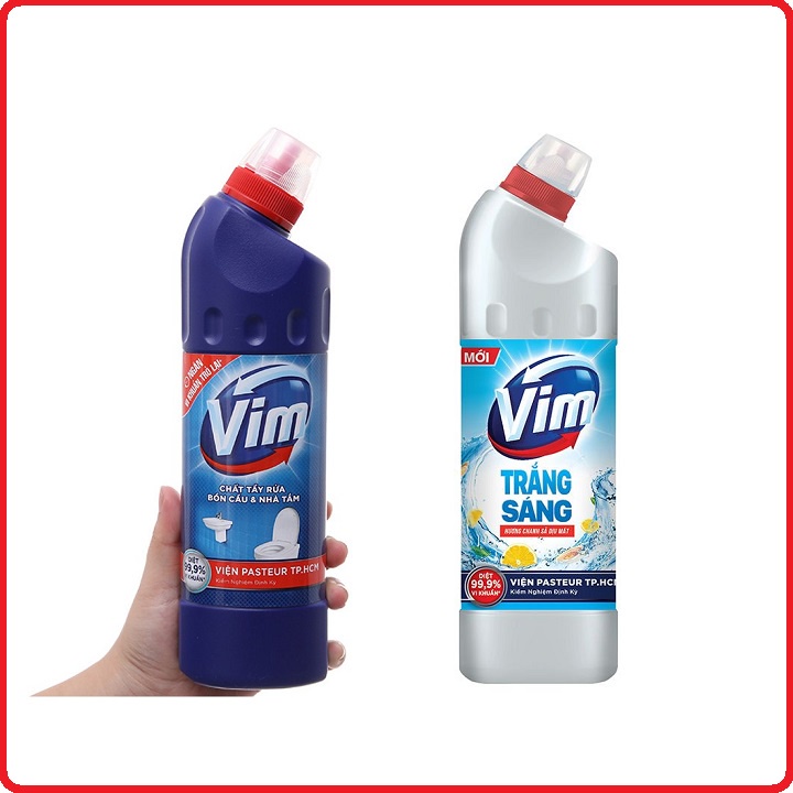 Nước tẩy bồn cầu Vim các loại Chai 880ml , 900