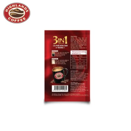Cà phê Hòa tan 3in1 Highlands coffee - 50 gói/túi | BigBuy360 - bigbuy360.vn