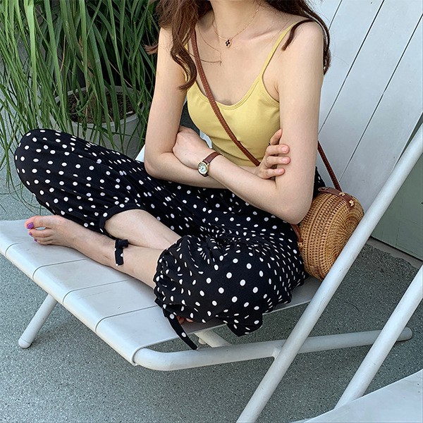 Quần vải chấm bi (Q41) – HÀNG CÓ SẴN