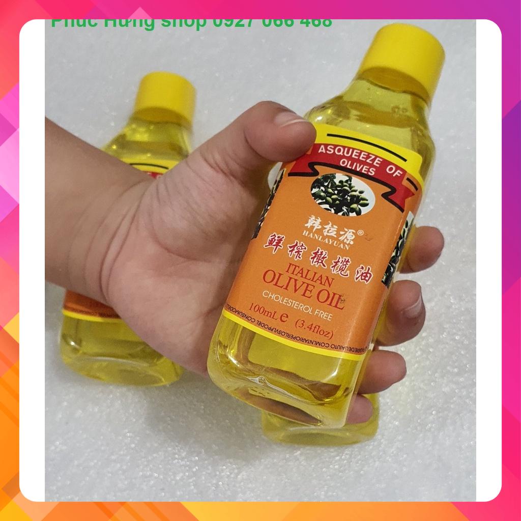 Dầu Oliu lau mực học trên da giả phun xăm thẩm mỹ 100ml