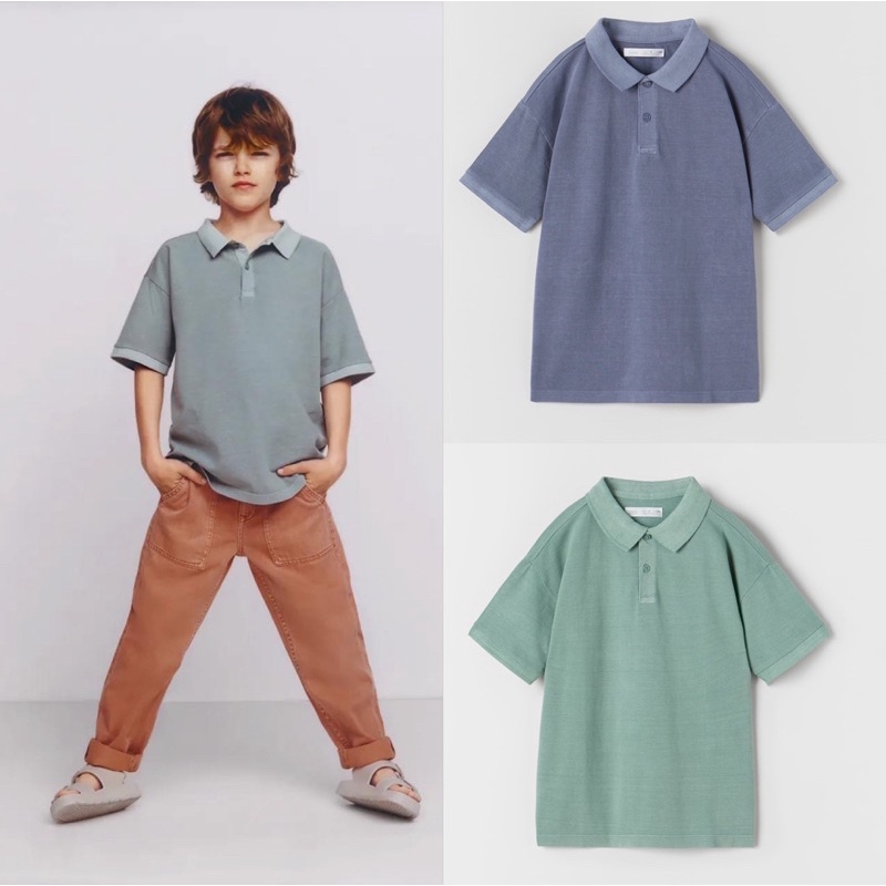 Áo thun Zara bé trai | Hàng hiệu vợt sale Tây ban Nha
