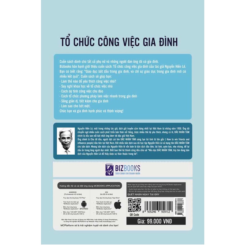 Sách - Tổ Chức Công Việc Gia Đình Mcbooks