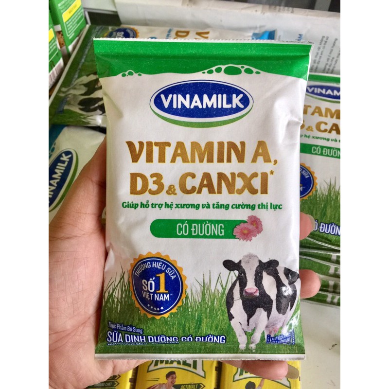 Sữa VINAMILK bịch 220ml
