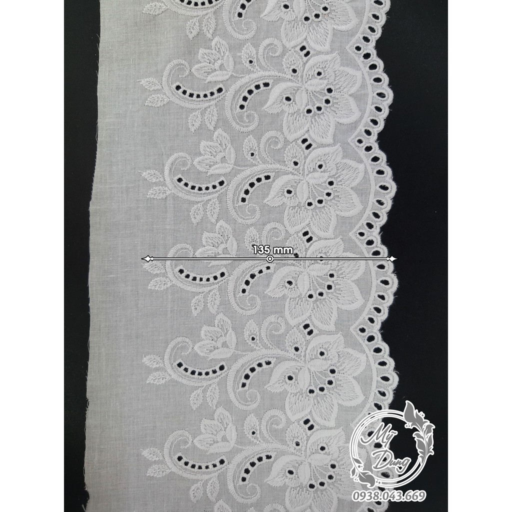Vải may tay áo, chân váy, Hijab - TiCi (Dây dài 13,5 mét) - MS 180007