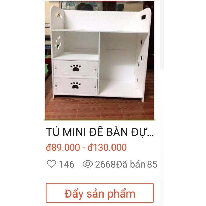 KỆ ĐỰNG ĐỒ, TỦ MINI, TỦ ĐỂ BÀN ĐA NĂNG 2 NGĂN KÉO