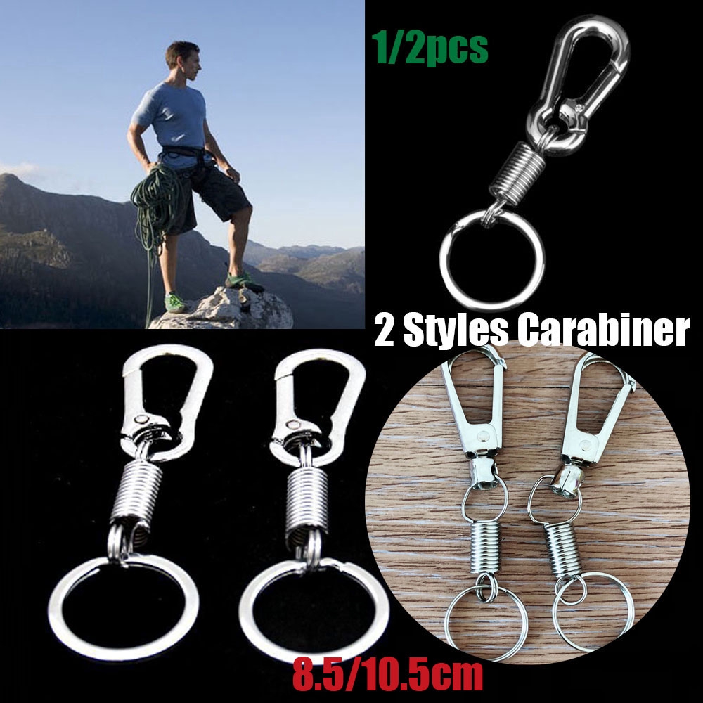 1/2 Móc Khóa Hình Quả Bầu Bằng Thép Không Gỉ