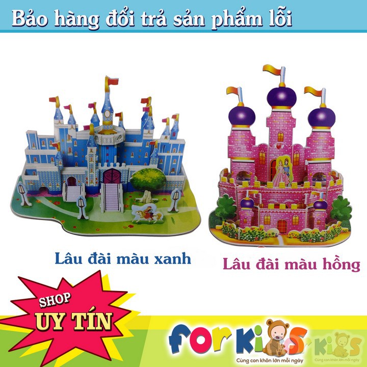 Bộ xếp hình 3d puzzle cho bé