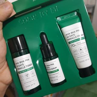 [Quinshop.vn] Combo Trị Mụn Some By Mi AHA BHA PHA 30 Days Miracle Mini