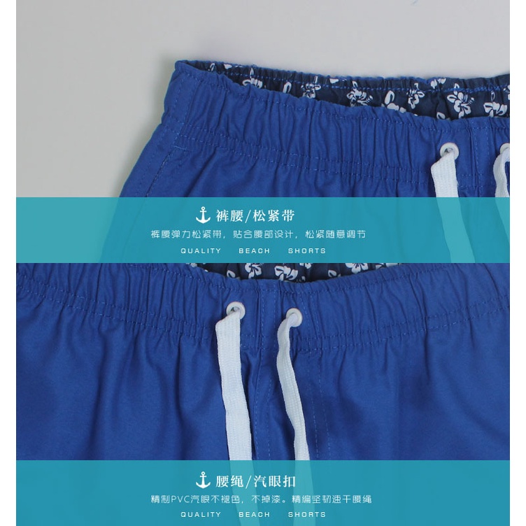 Quần bơi nam, quần đi biển cho NAM có lớp lót bên trong ST5 mau khô, thoáng khí chất liệu cao cấp SPORTY | BigBuy360 - bigbuy360.vn