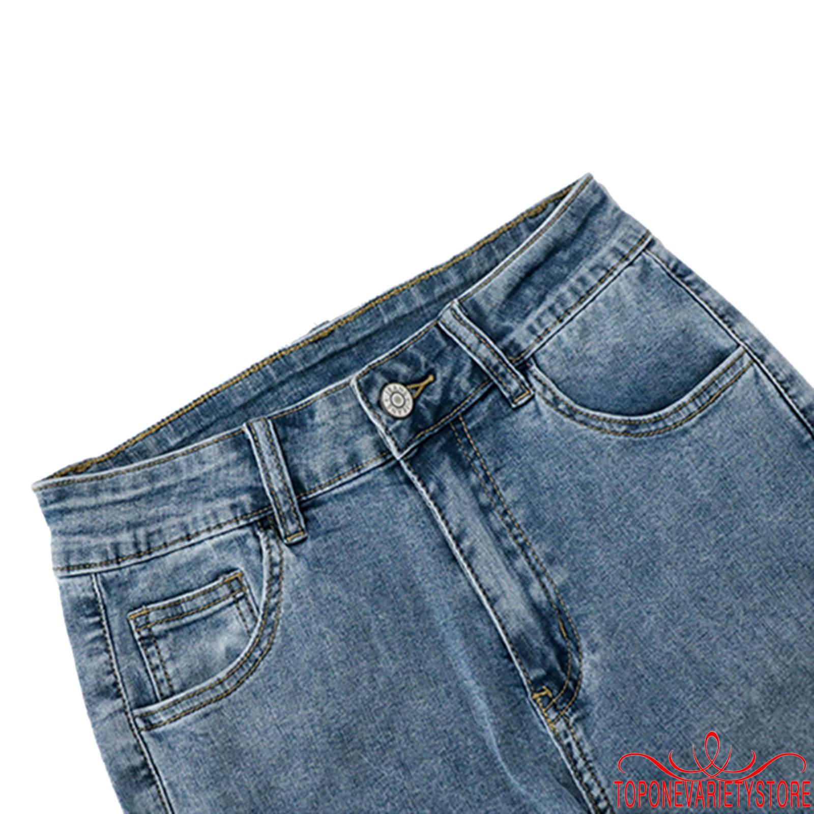 Quần Jeans Dài Lưng Cao Thời Trang Cho Nữ | BigBuy360 - bigbuy360.vn