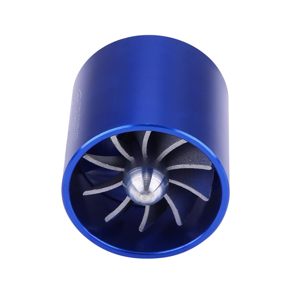 Car Air Intake Turbonator Single Fan Turbine Super Charger