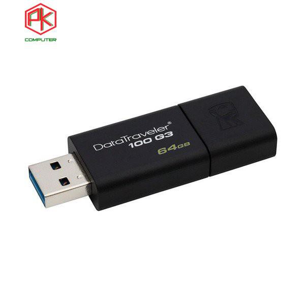 USB 3.0 64GB Kingston DT100G3/64GB  Hàng Chính Hãng | BigBuy360 - bigbuy360.vn