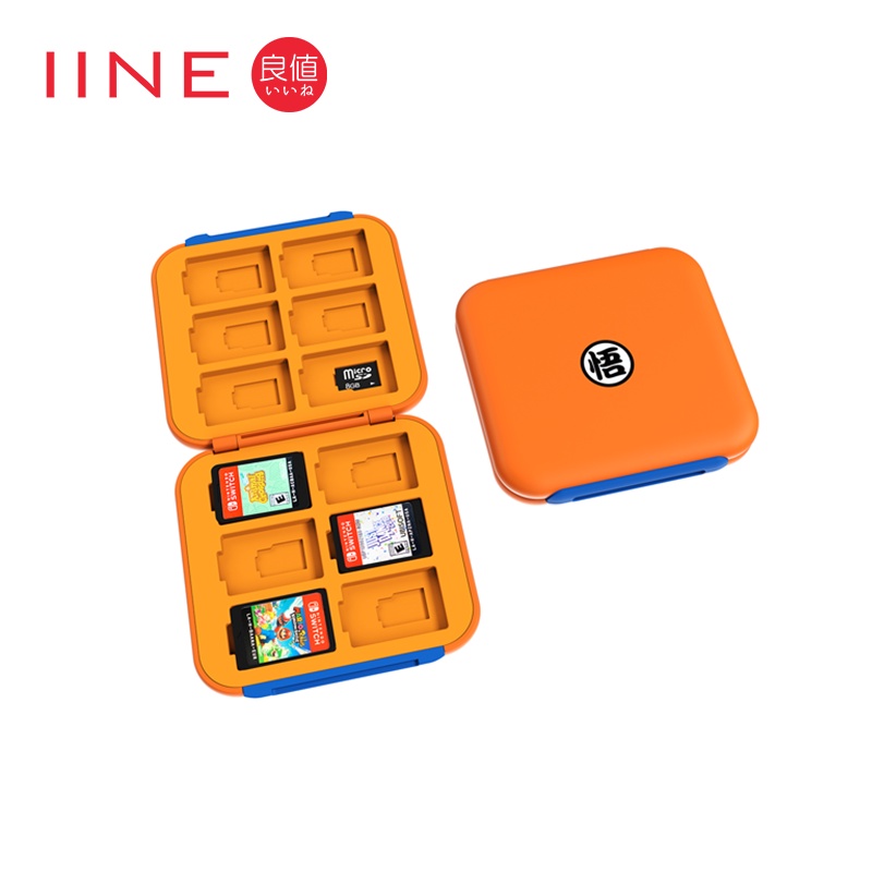 Hộp đựng thẻ trò chơi IINE 12 ô chất lượng cao tiện dụng
