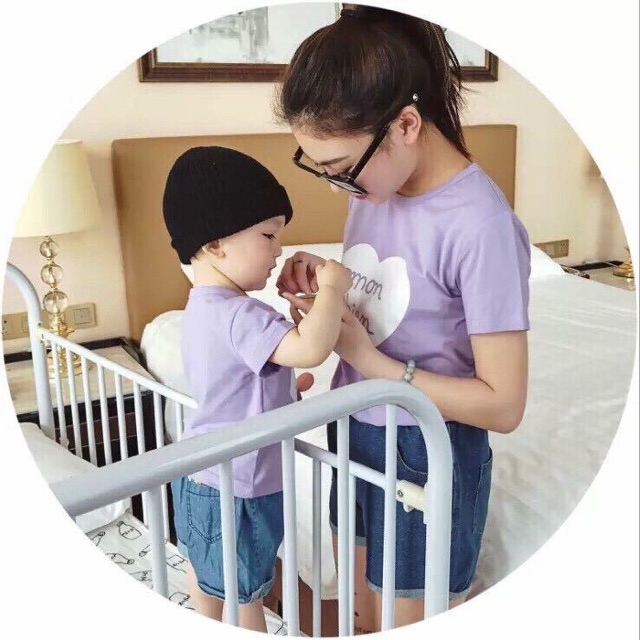 Set áo bố mẹ con 