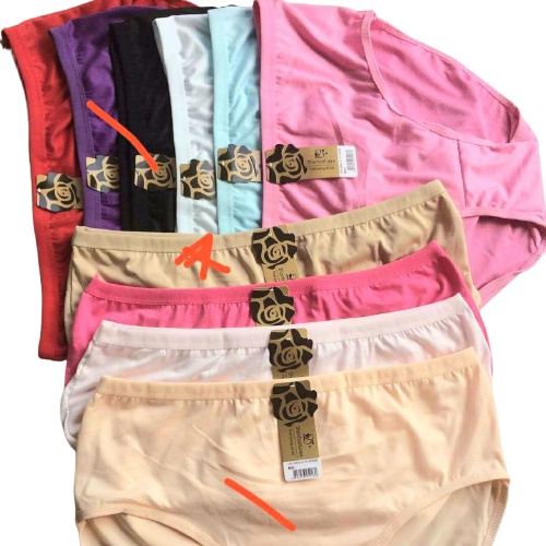Quần Lót nữ  3081 CẠP CAO big size 3XL  4XL cho người béo mập Bà bầu bà già trung niên TỪ 60KG ĐẾN 90kg | BigBuy360 - bigbuy360.vn