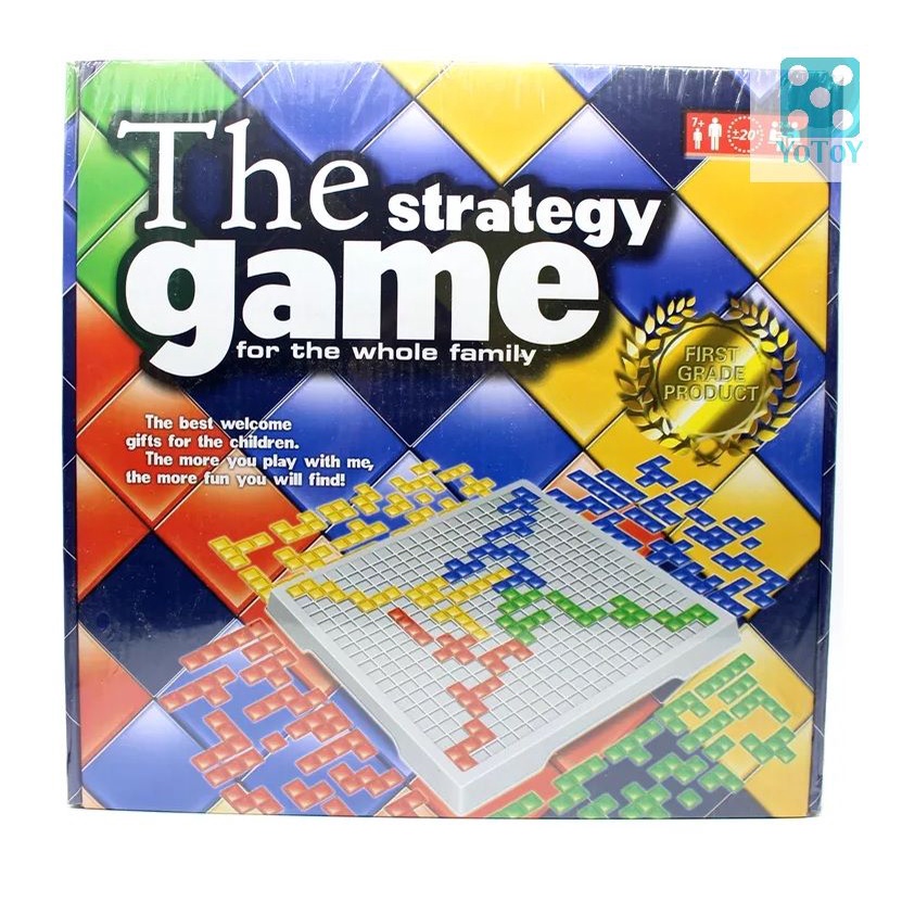 Blokus Boardgame   – Trò chơi Xếp hình chiến thuật - Lấn chiếm lãnh thổ