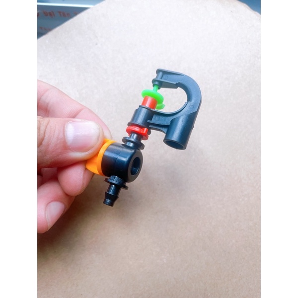 Béc Tưới Phun Mưa Kèm Van Khoá Ống 6 Ly