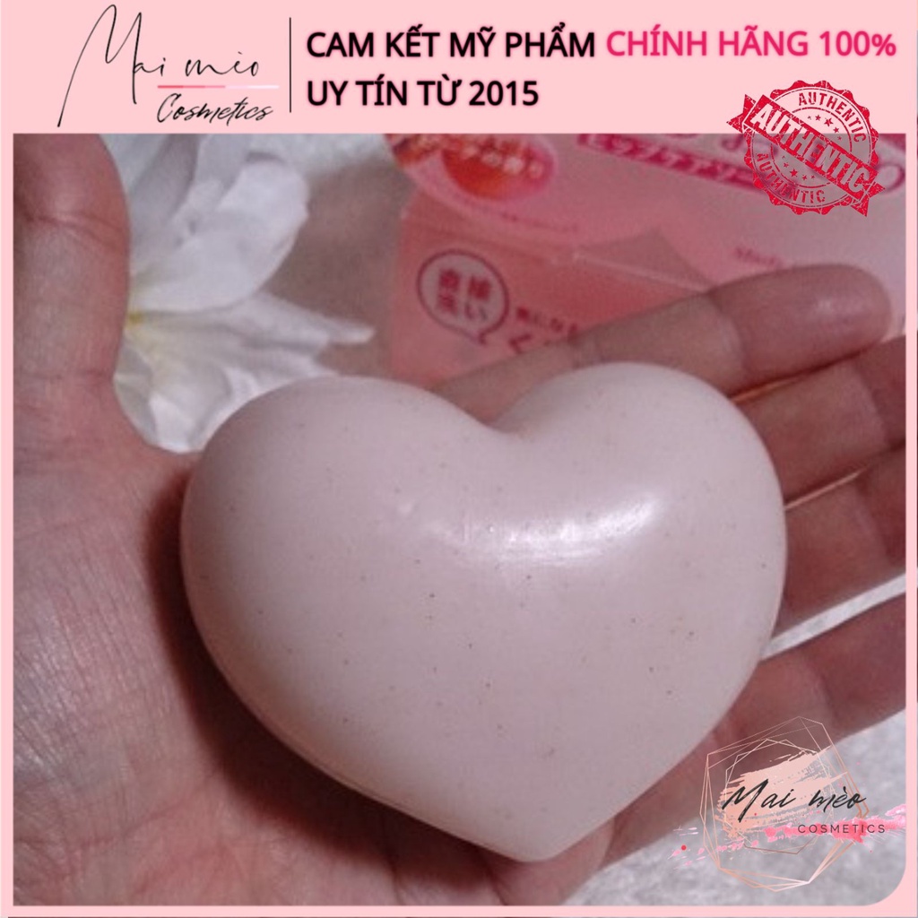 Xà Phòng Ngừa Thâm Mông Pelican Hip Care Soap Peach For Back, 80g Hình Trái Đào Nhật Bản