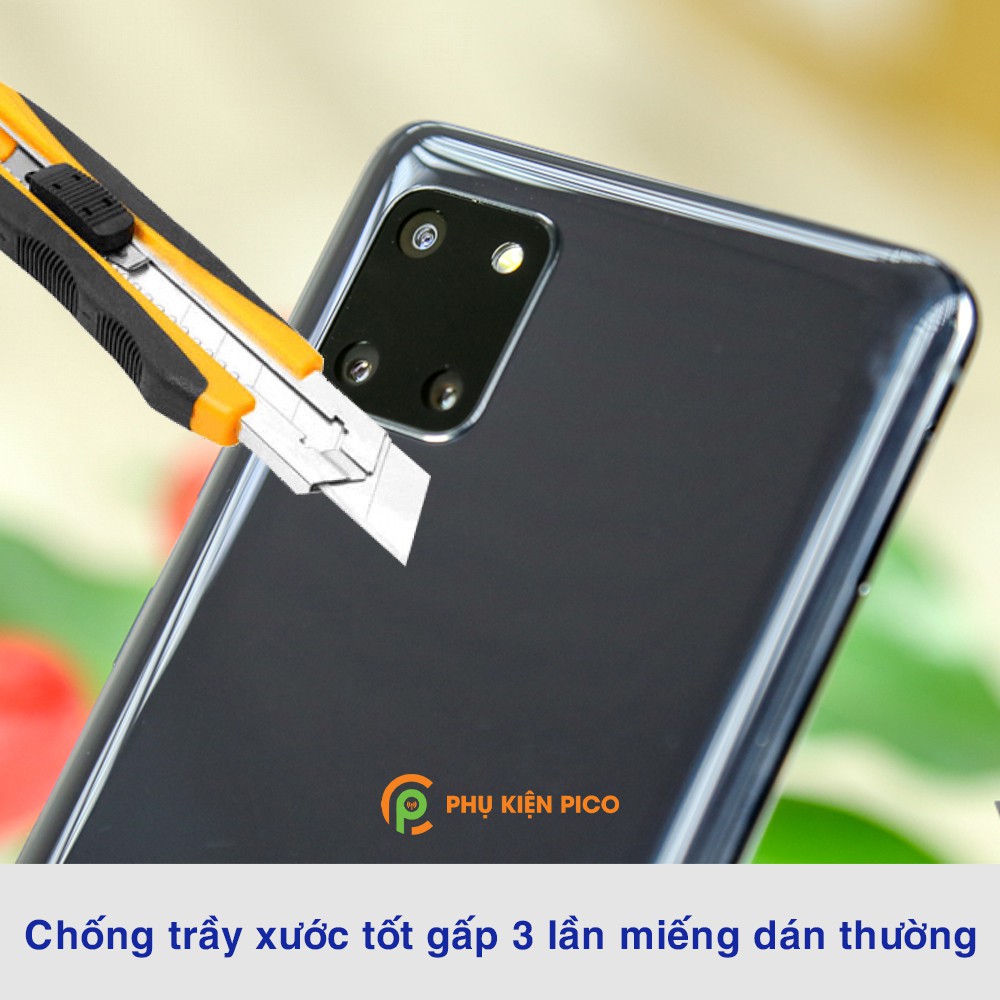 Dán lưng Samsung Note 10 Lite full mặt lưng trong suốt PPF tự phục hồi vết xước - Dán dẻo Samsung Galaxy Note 10 Lite