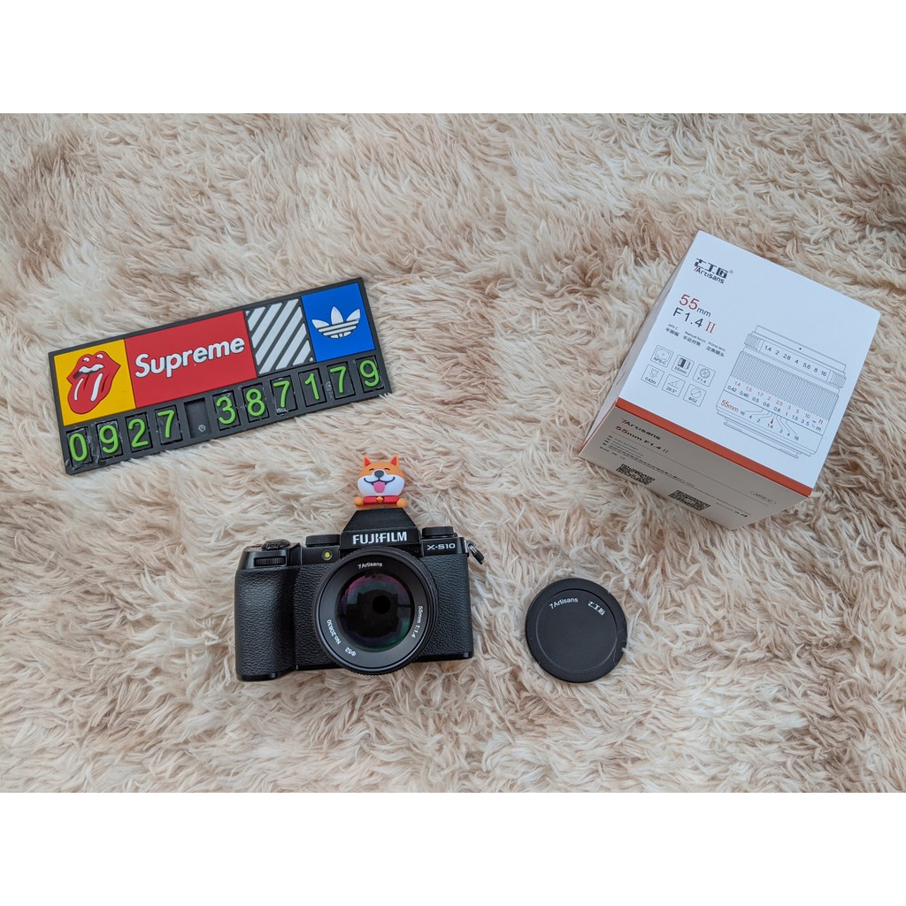 [SẴN] Ống kính 7Artisans 55mm F1.4 Mark II (Đời 2) - Lens chân dung xóa phông cho Fujifilm, Sony, Canon EOS M và M4/3