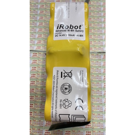 Pin thay thế cho robot roomba lau 380-390 ,520-980