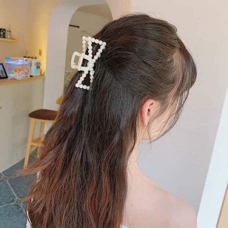 Set kẹp càng cua ngọc trai nhân tạo 6 món Dakota