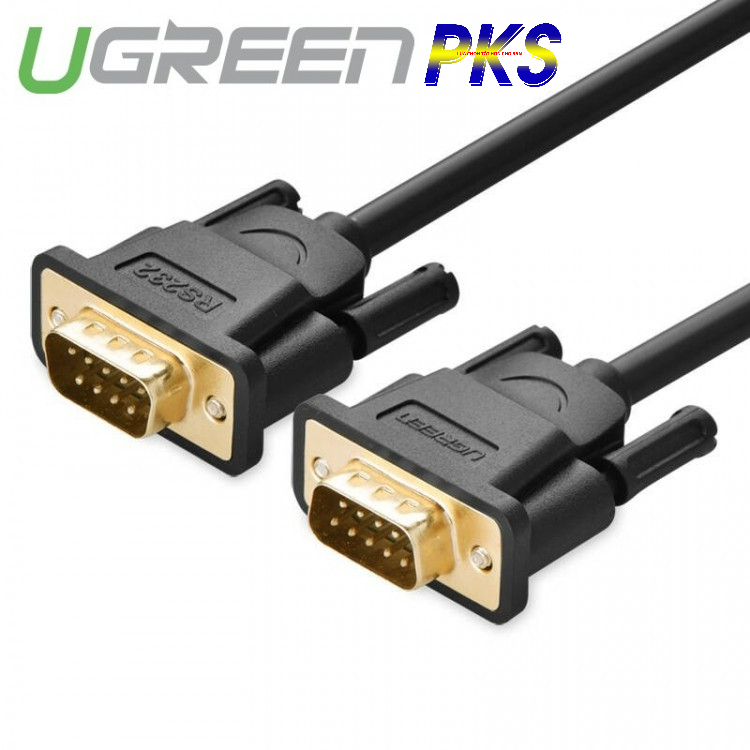 Cáp COM to COM RS232 hai đầu dương dài 1.5M chính hãng Ugreen 20153