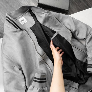 Áo bomber da lộn cho nam cao cấp