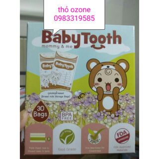 Túi trữ sữa babytooth