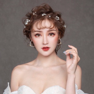 Cài tóc cô dâu dây ngọc