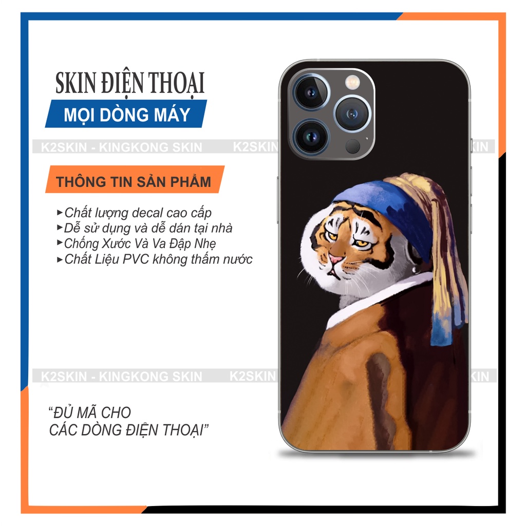 Miếng dán Skin dành cho Androi và Iphone các loại 6/6s/7/8/ 7plus/11/11pro/11promax/12pro/12promax/13/13promax (SKU 225)