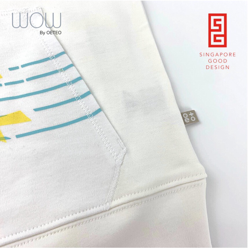 Áo Thun Dài Tay WOW by OETEO Cho Bé Trai, Bé Gái Từ 2 Đến 4 Tuổi Vải Cotton Mềm Mại