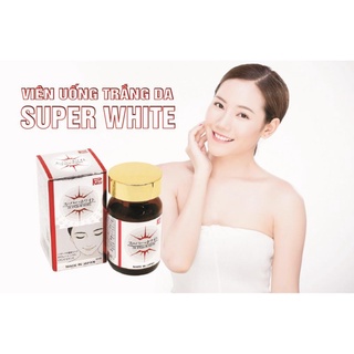 Viên trắng da SUPER WHITE nhập khẩu Nhật Bản