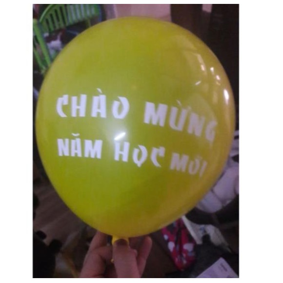 Sỉ 100 quả bóng bay chào mừng năm học mới