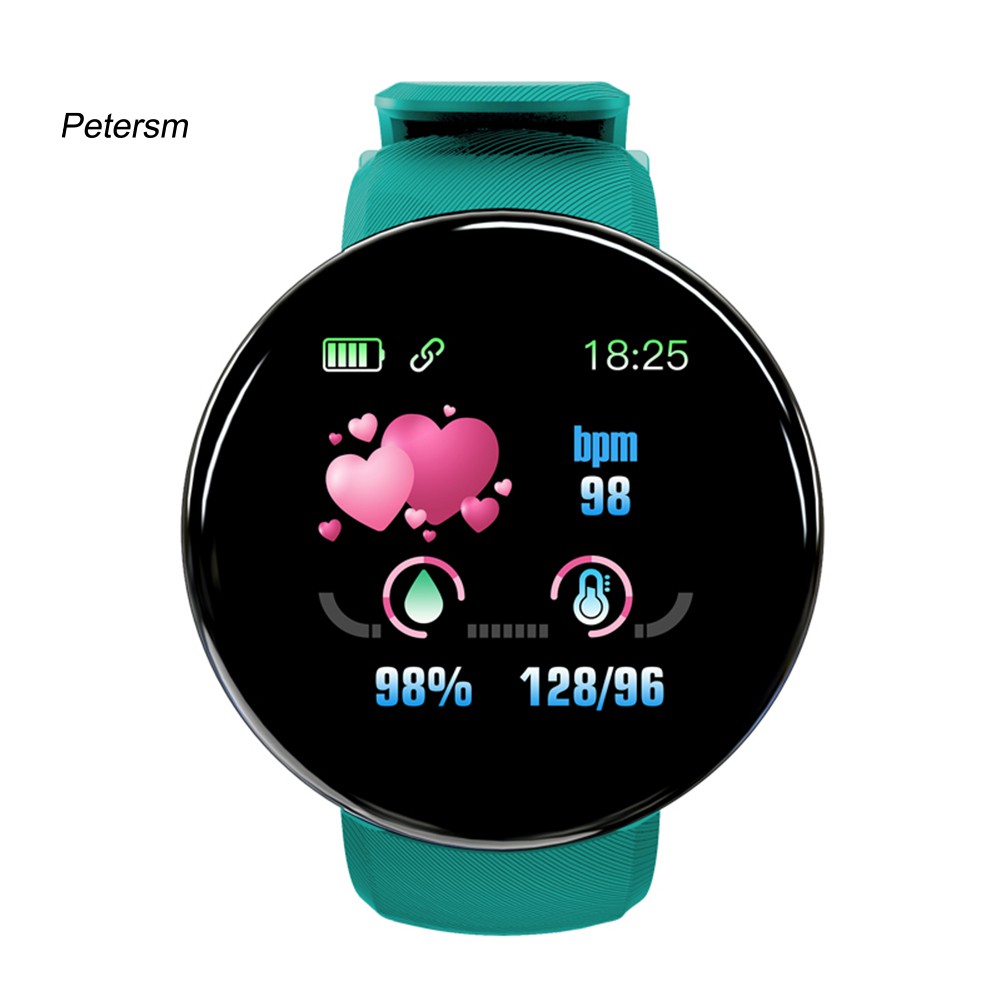 Bộ Vòng Tay Thể Thao Thông Minh Giám Sát Nhịp Tim &amp; Huyết Áp Xpd18