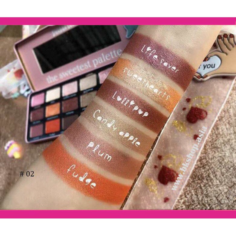 [ Auth Thái ] Bảng phấn mắt 18 ô SIVANNA COLORS Sweetest Palete HF7006 | BigBuy360 - bigbuy360.vn