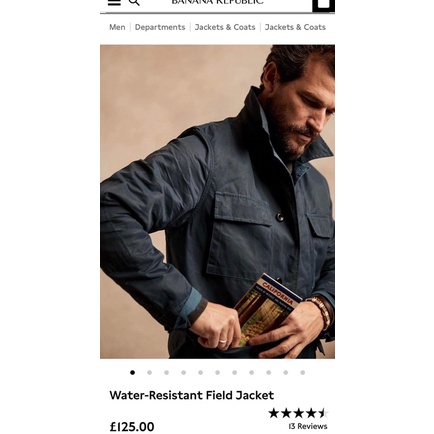 Áo khoác kaki chống nước B.R